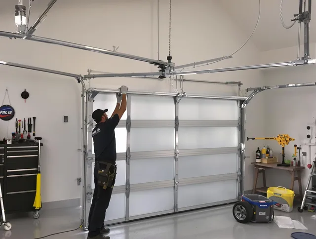 Monrovia Garage Door Repair certified team performing precision garage door installation in Monrovia