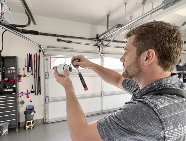 Garage door opener repair service by Monrovia Garage Door Repair in Monrovia
