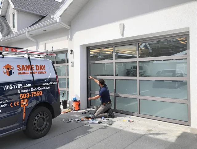 Same-day garage door repair service by Monrovia Garage Door Repair in Monrovia